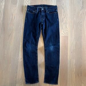 Abercrombie & Fitch Langdon Skinny Stretch Jeans Dark Rinse Mens Size 28x30
